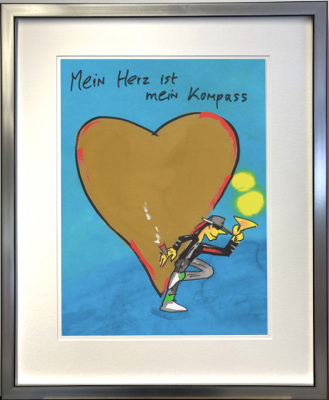 UDO LINDENBERG: Mein Herz ist mein Kompass (blau)